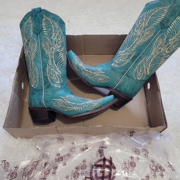 Circle G by Corral Western Boots NWT Size 8.5 - Picture 9 of 11